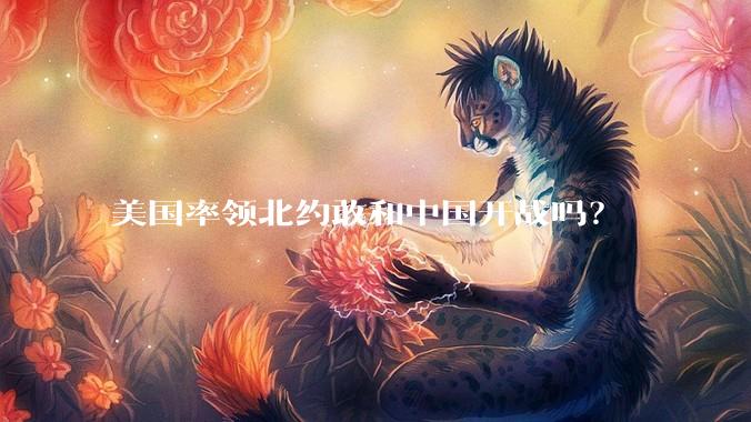 美国率领北约敢和中国开战吗？