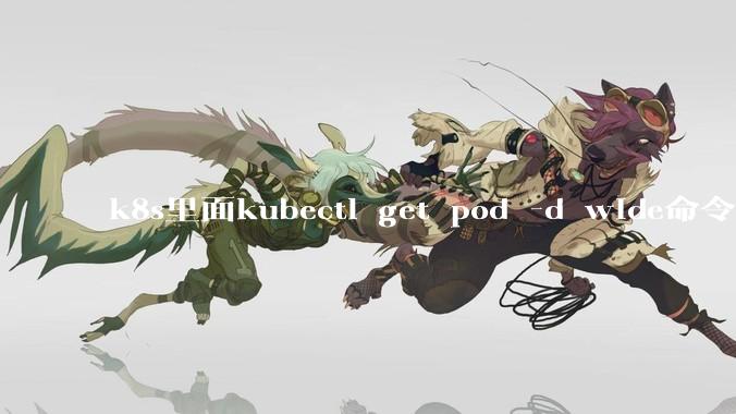 k8s里面kubectl get pod -d wide命令作用是什么？